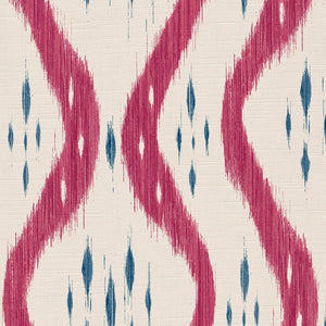 Raspberry and denim