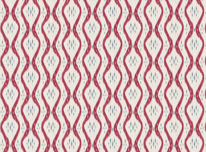 Warm red and grey blue