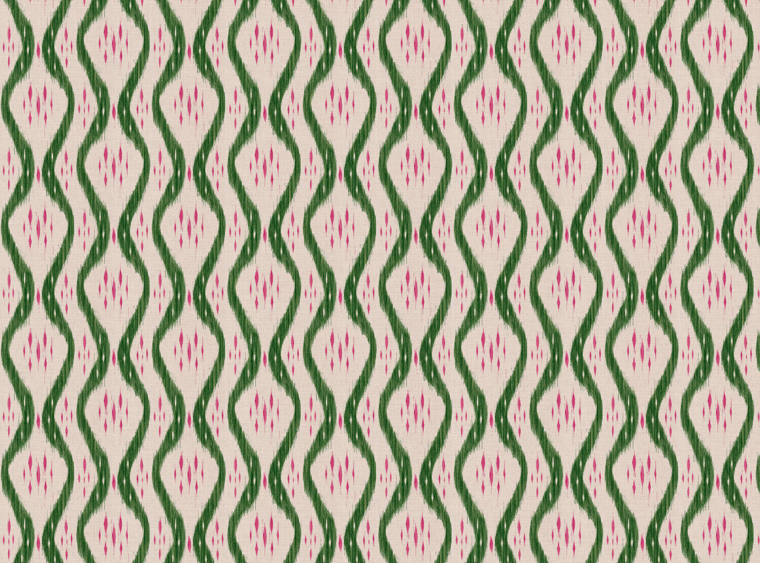 CW: Bottle green and pink | BASE: Mercia Linen