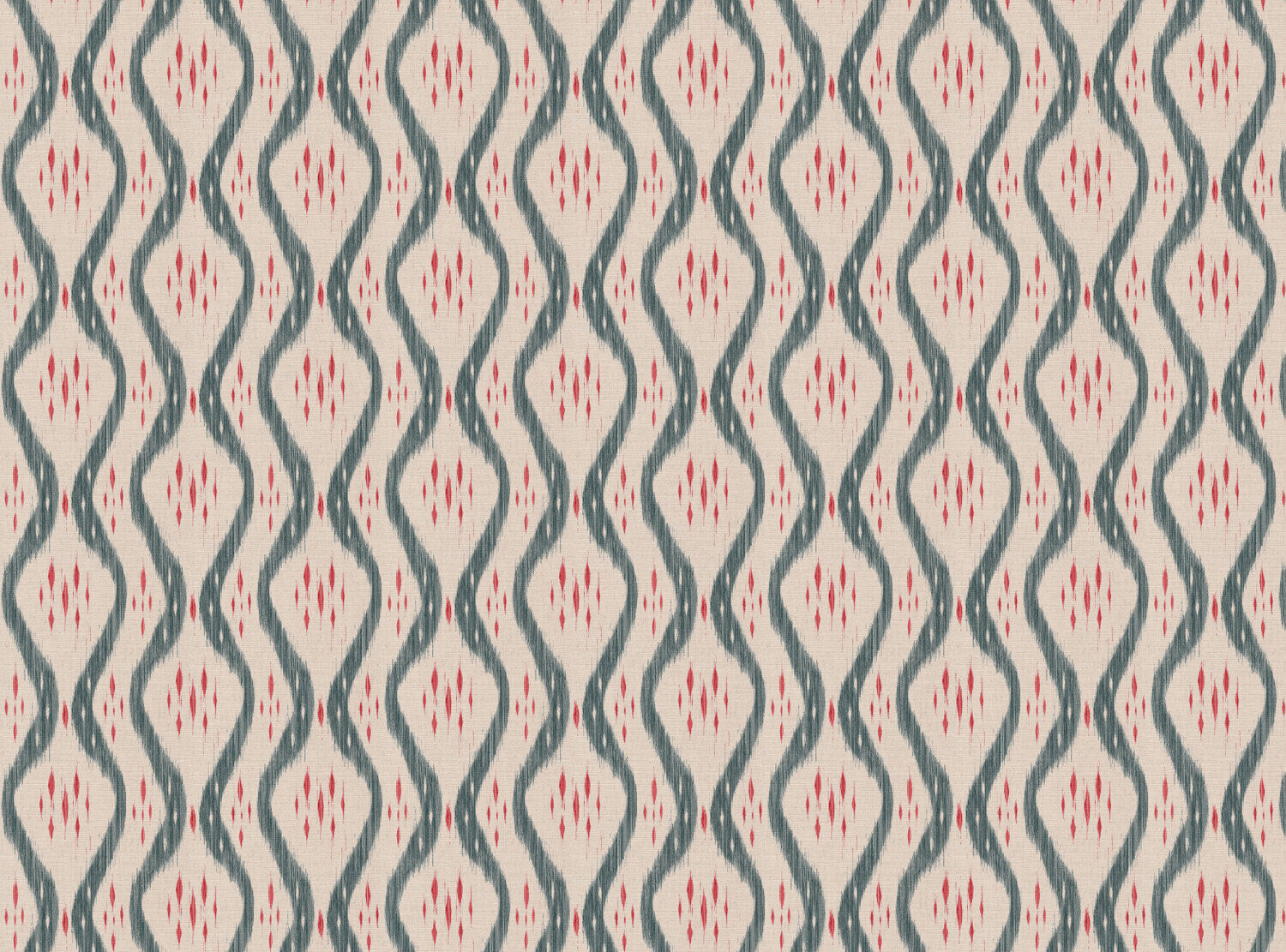 CW: Grey blue and coral | BASE: Mercia Linen