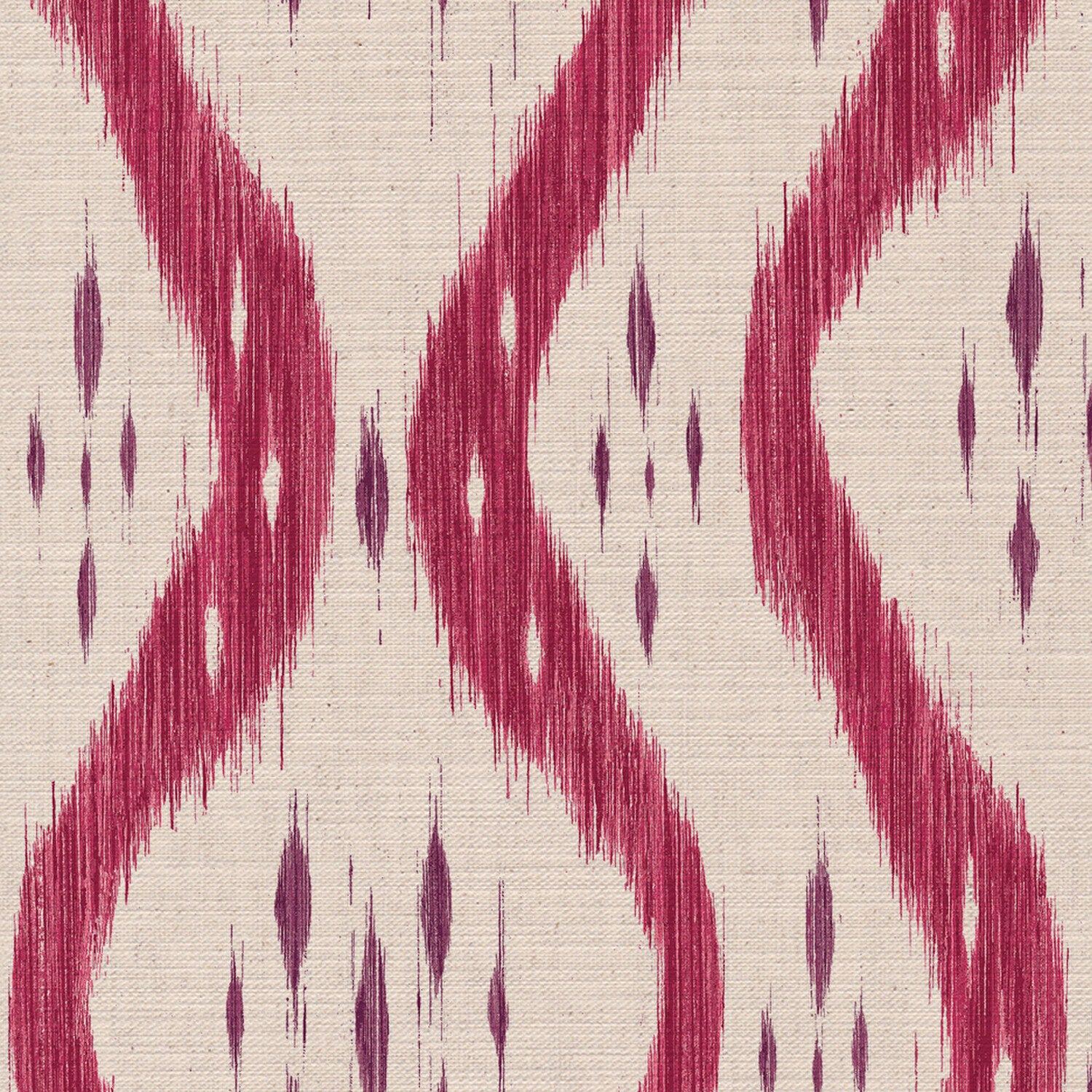 CW: Indienne red and purple | BASE: Mercia Linen | HERO