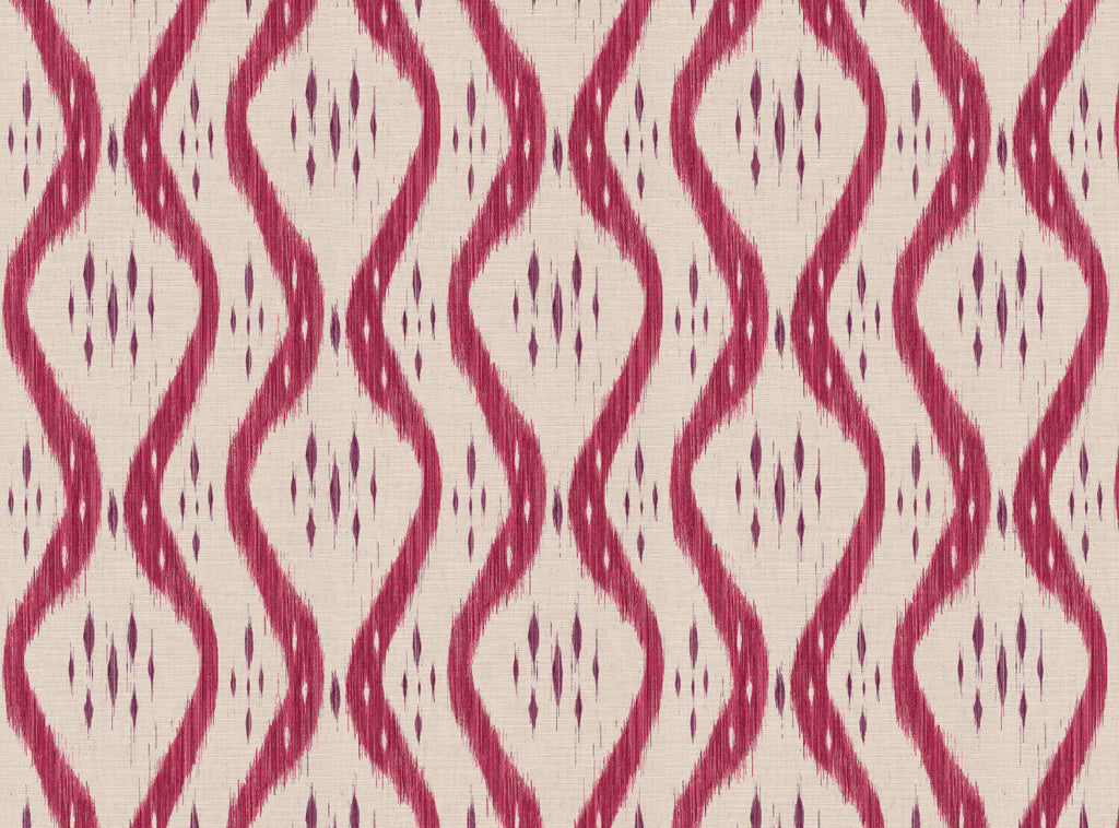 CW: Indienne red and purple | BASE: Mercia Linen