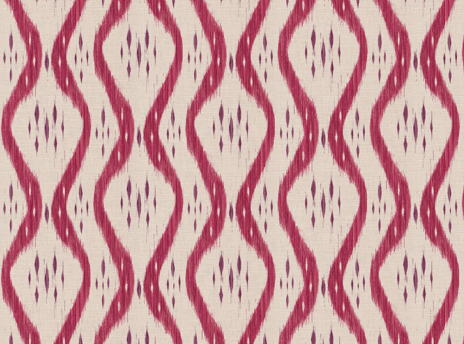 CW: Indienne red and purple | BASE: Mercia Linen