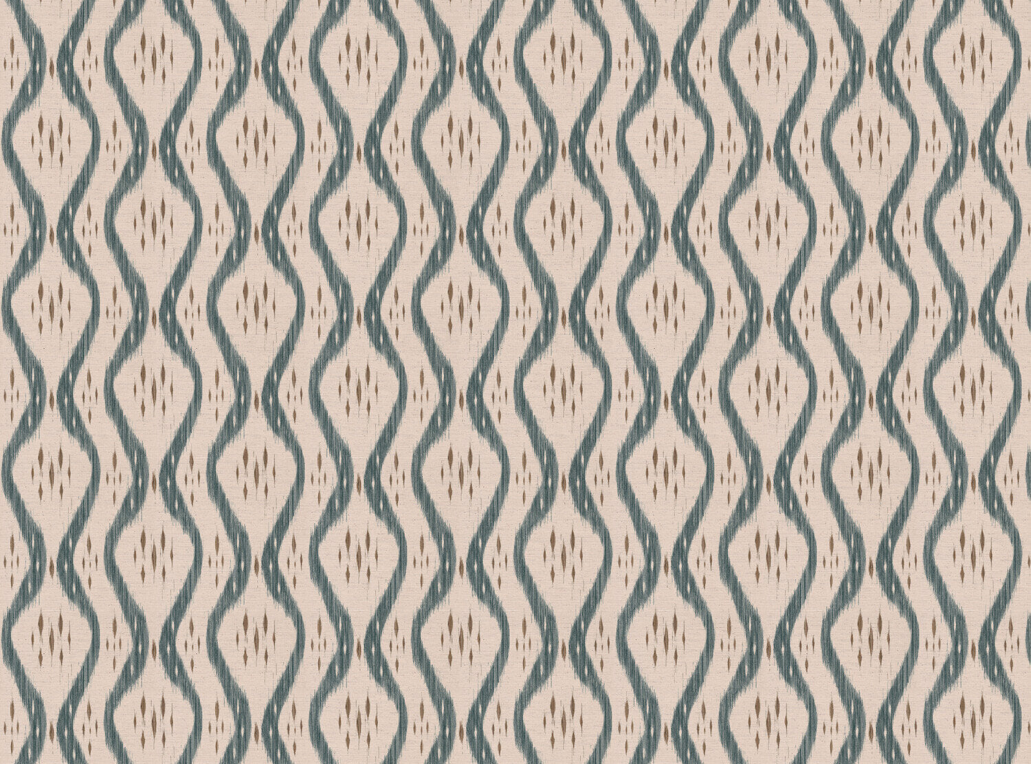 CW: Blue and brown | BASE: Natural Luxury Linen