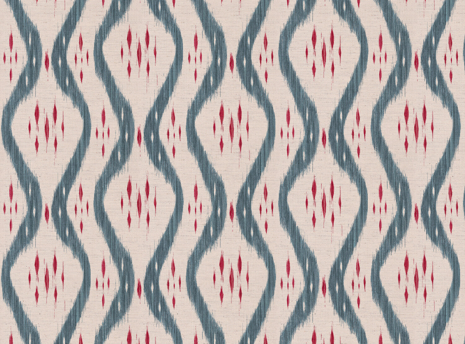 CW: Blue and red | BASE: Natural Luxury Linen