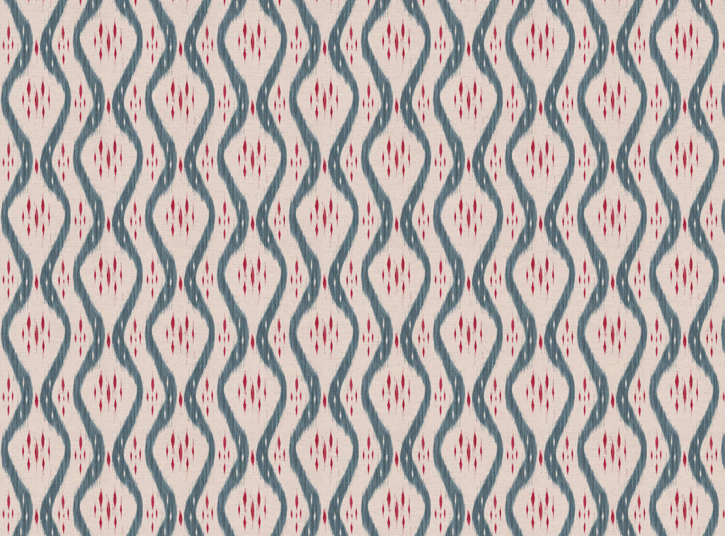 CW: Blue and red | BASE: Natural Luxury Linen