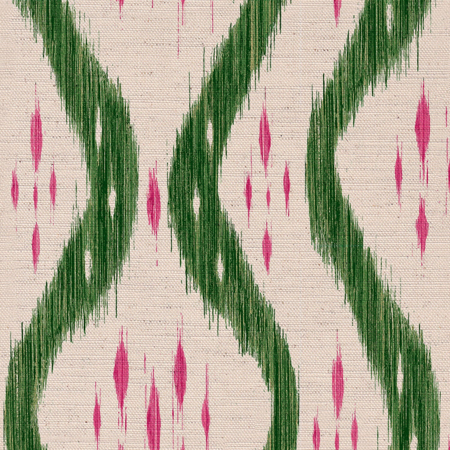 CW: Bottle green and pink | BASE: Natural Luxury Linen | HERO