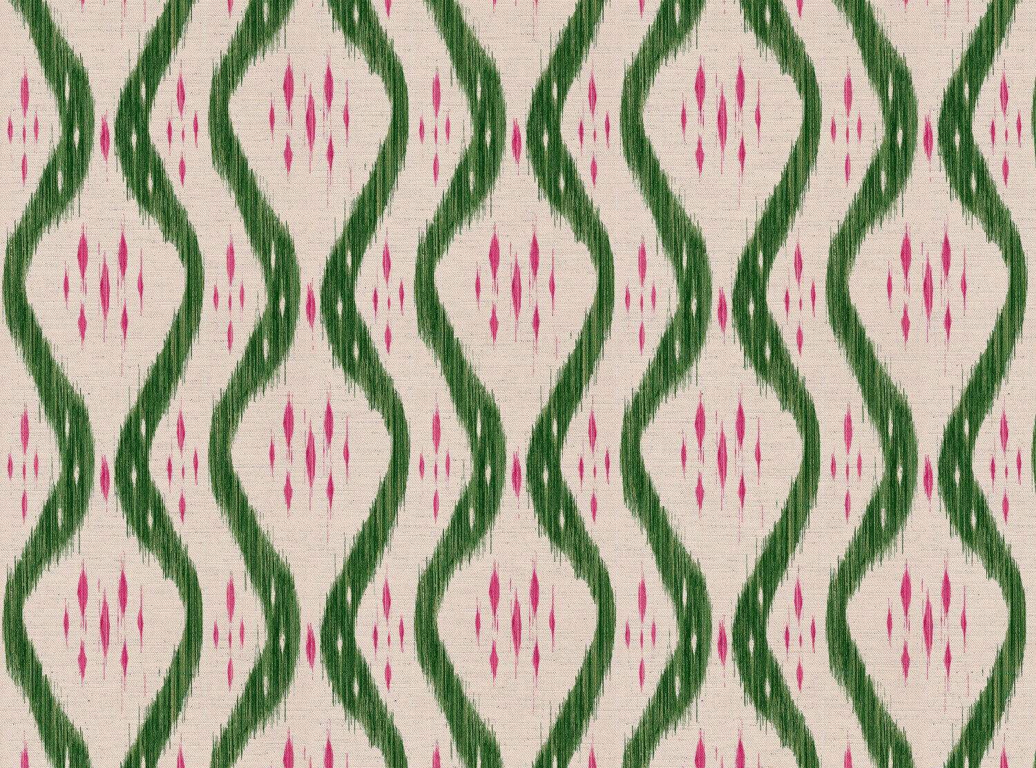 CW: Bottle green and pink | BASE: Natural Luxury Linen