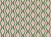 Bottle green and pink