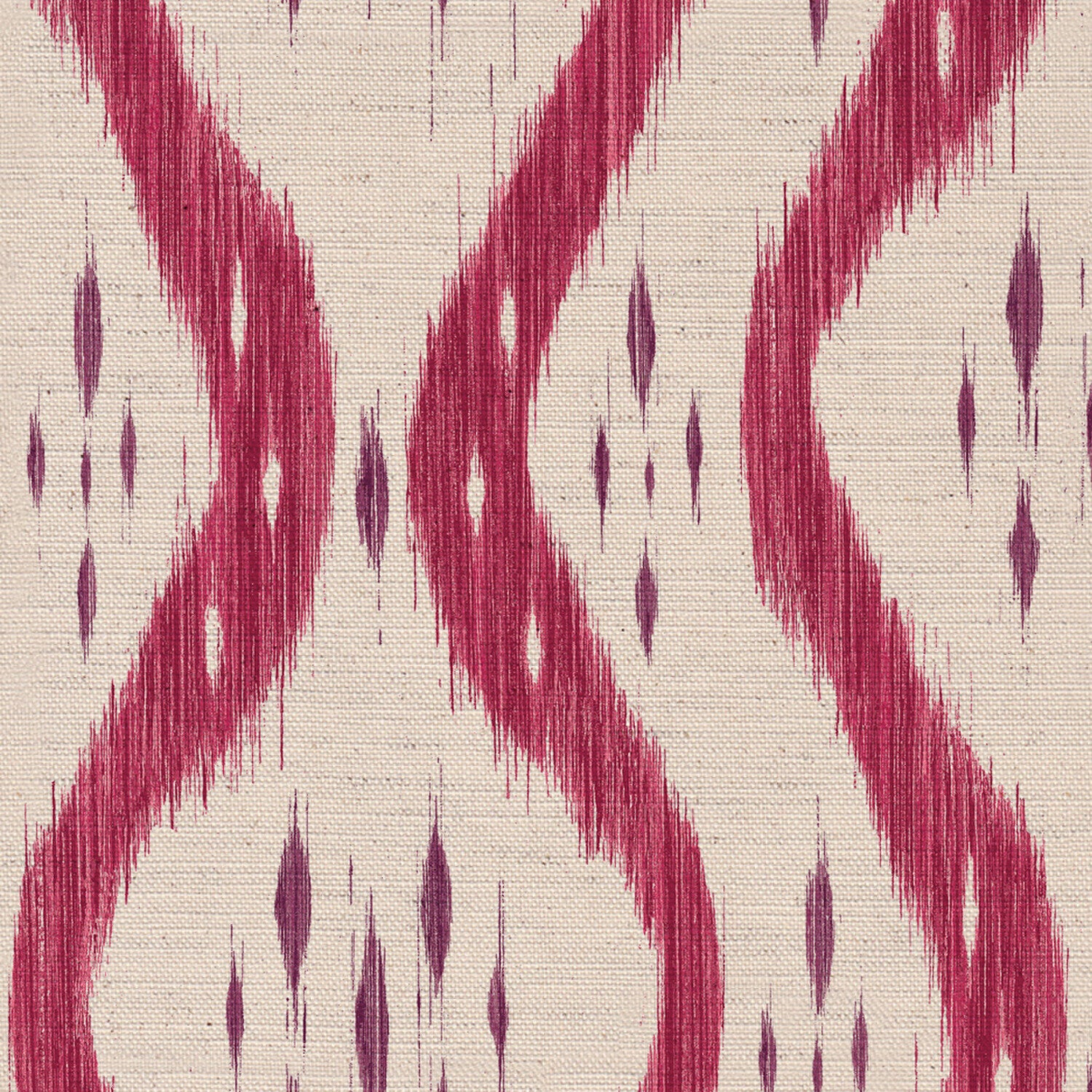 CW: Indienne red and purple | BASE: Natural Luxury Linen | HERO
