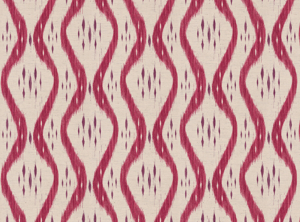 CW: Indienne red and purple | BASE: Natural Luxury Linen
