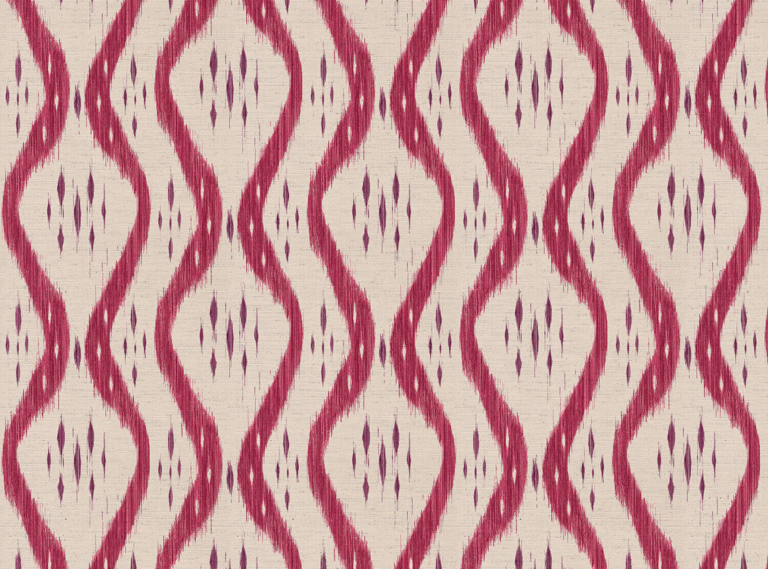 CW: Indienne red and purple | BASE: Natural Luxury Linen