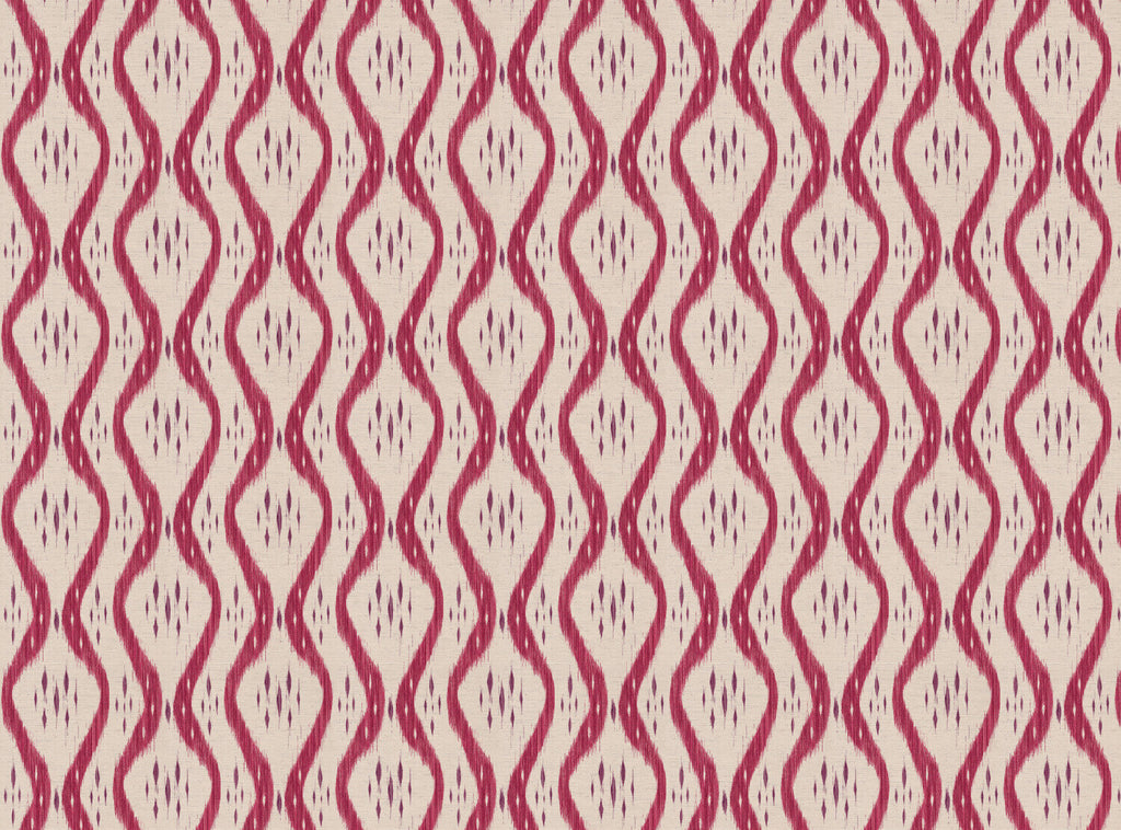 CW: Indienne red and purple | BASE: Natural Luxury Linen