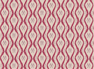 Indienne red and purple