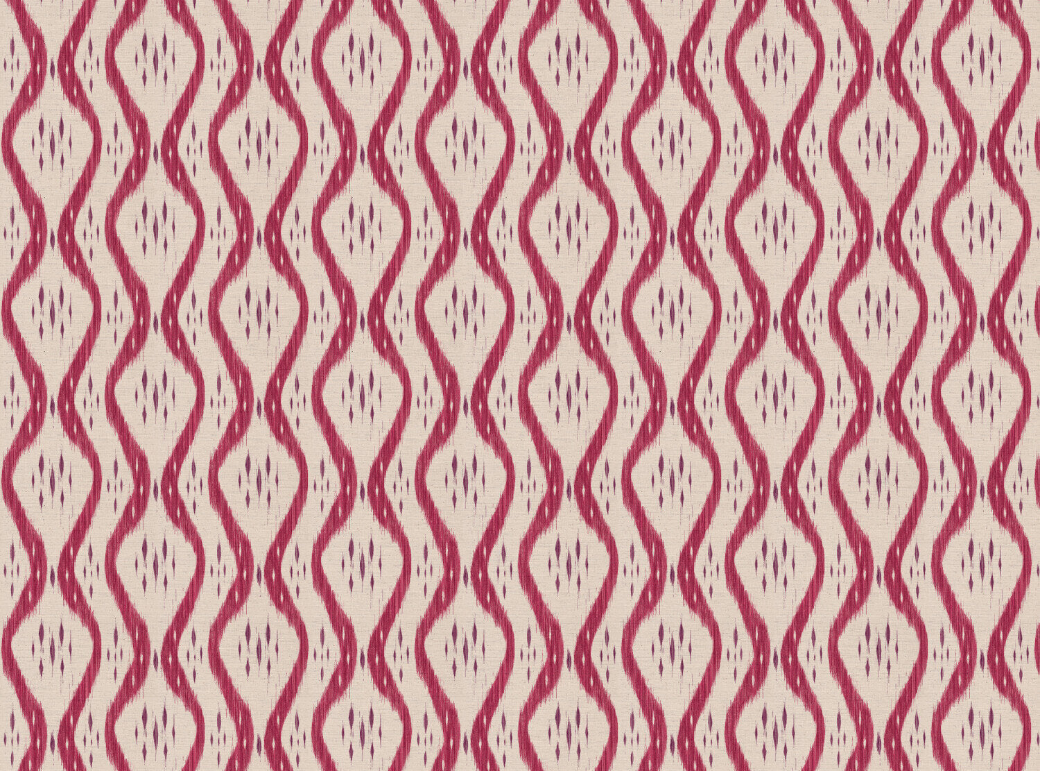 CW: Indienne red and purple | BASE: Natural Luxury Linen