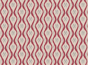 Warm red and grey blue