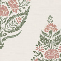 Soft putty pink and grey green