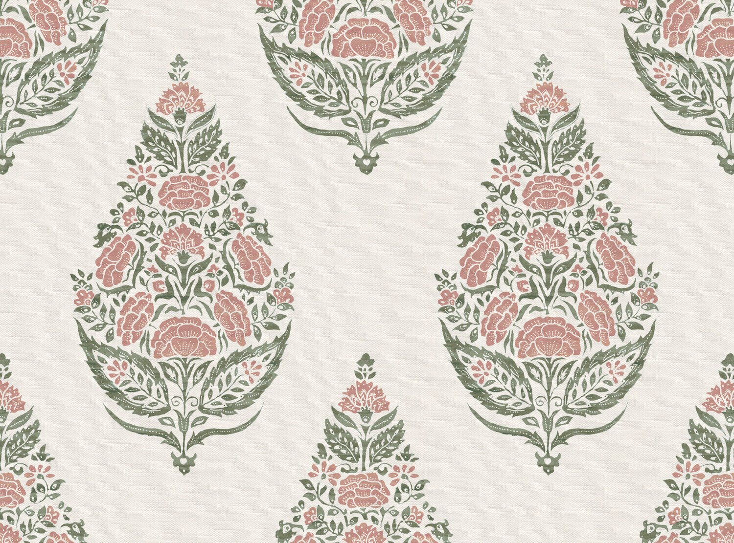 CW: Soft putty pink and grey green | BASE: Luxury Linen