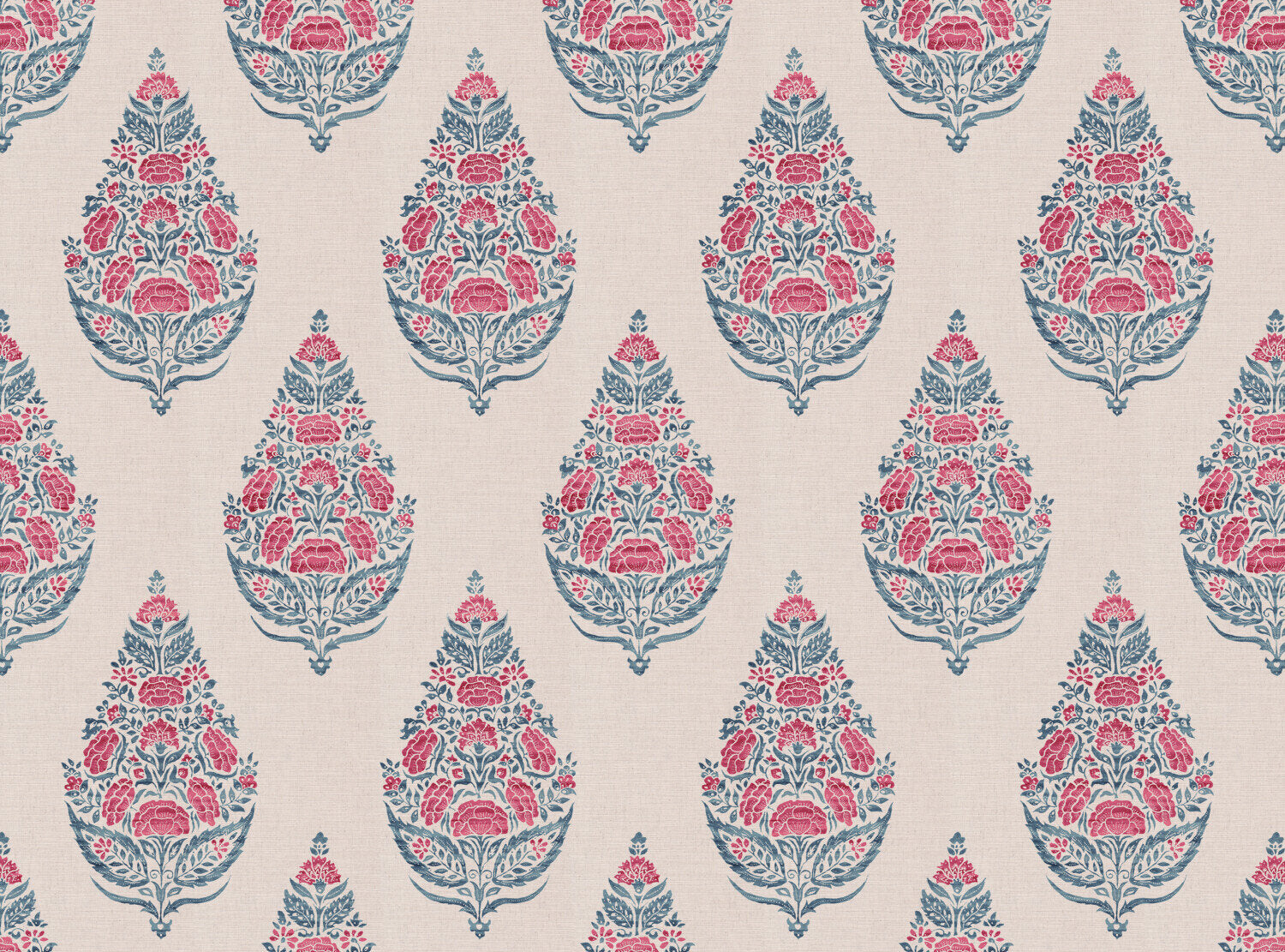 CW: Pinky red and blue | BASE: Mercia Linen