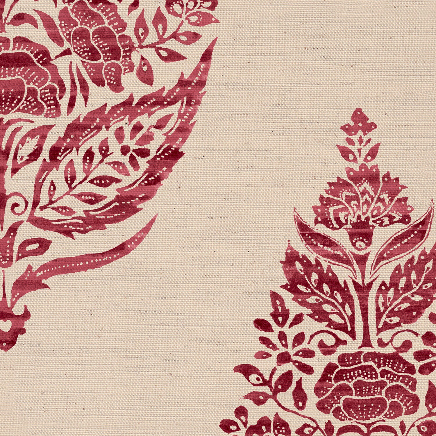 CW: Warm red | BASE: Natural Luxury Linen | HERO