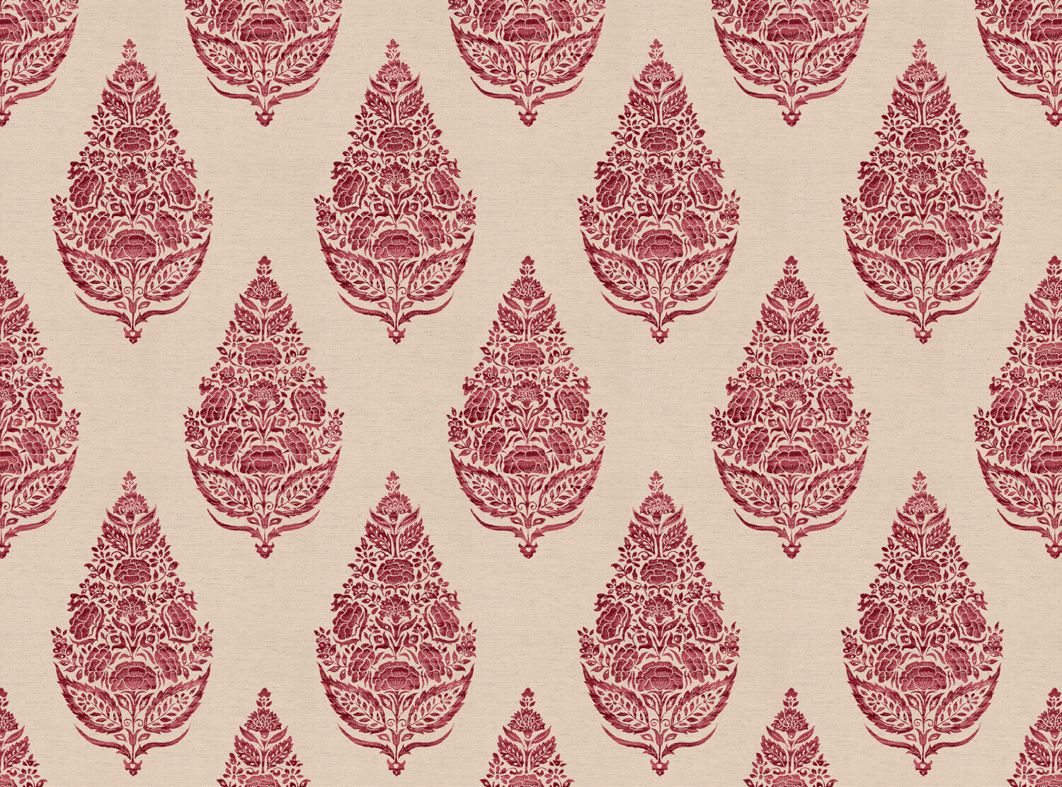 CW: Warm red | BASE: Natural Luxury Linen