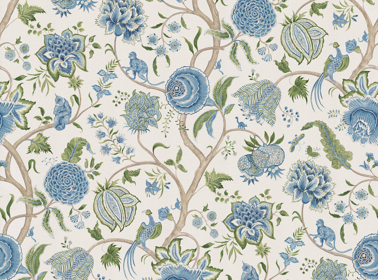 CW: Blue and moss green | BASE: Luxury Linen