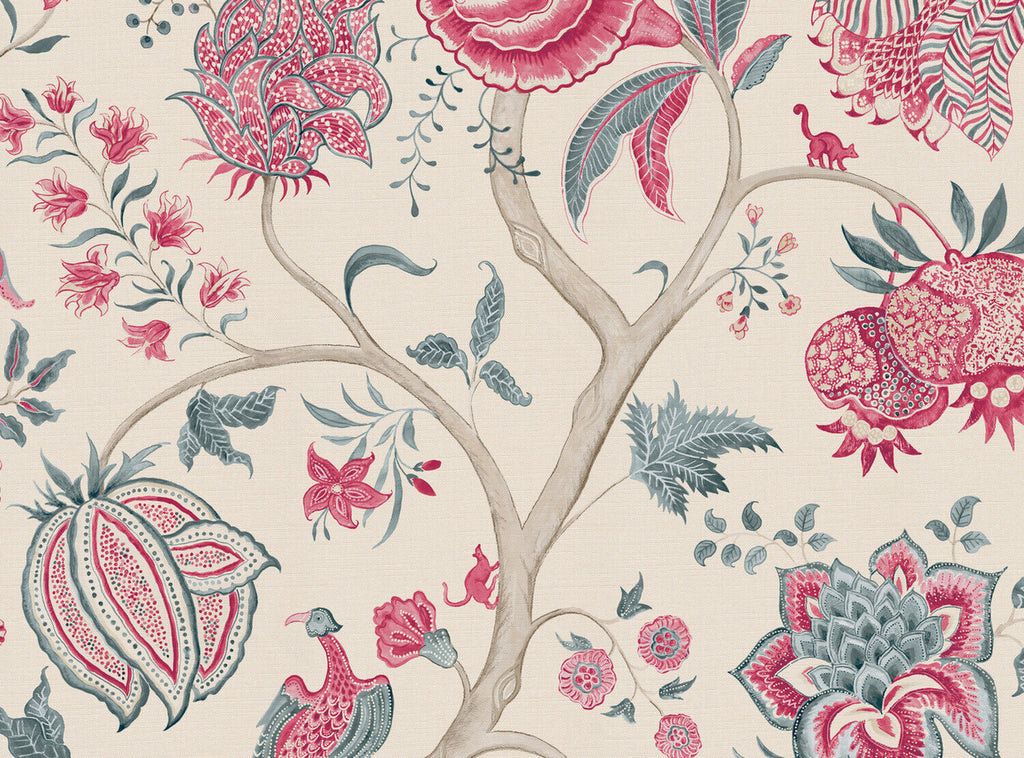 CW: Pinky red and grey blue | BASE: Luxury Linen