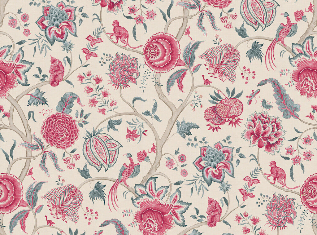 CW: Pinky red and grey blue | BASE: Luxury Linen
