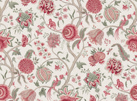 Warm red and grey green