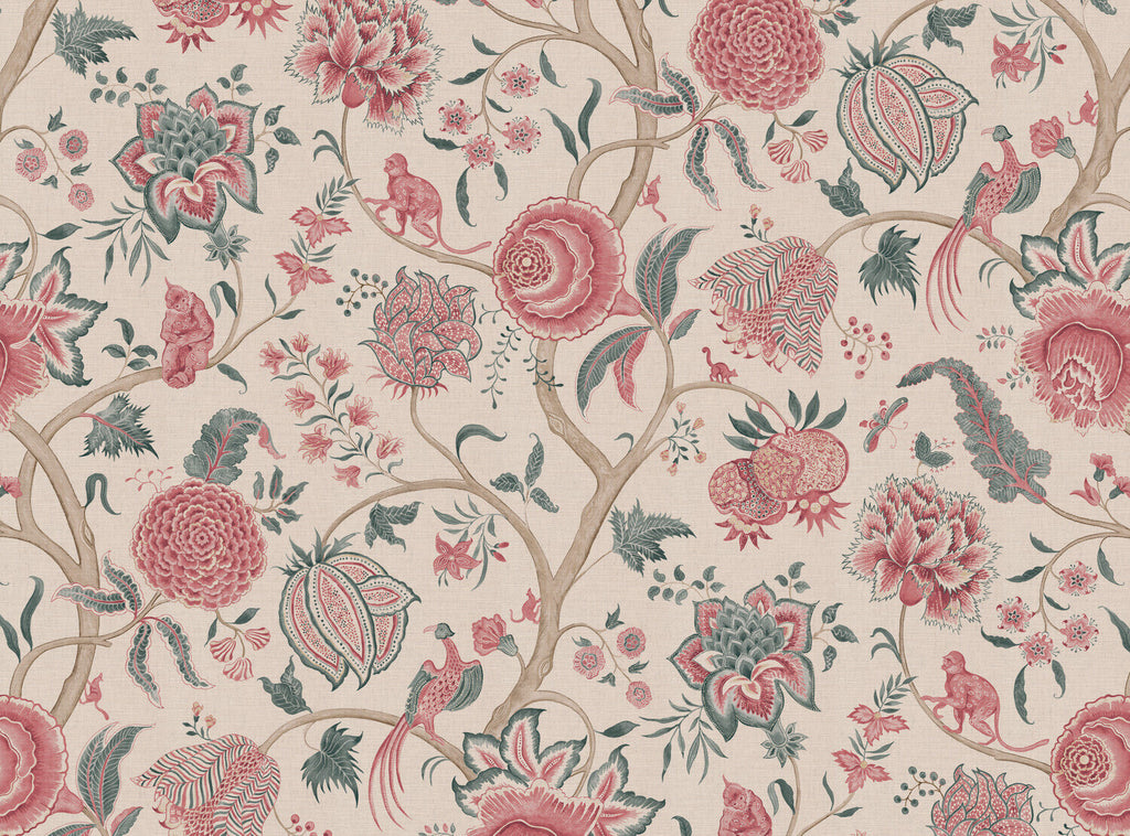 CW: Pink and duck egg | BASE: Mercia Linen