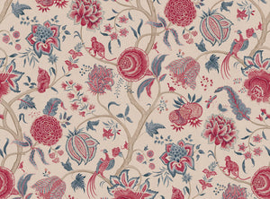 Raspberry and denim