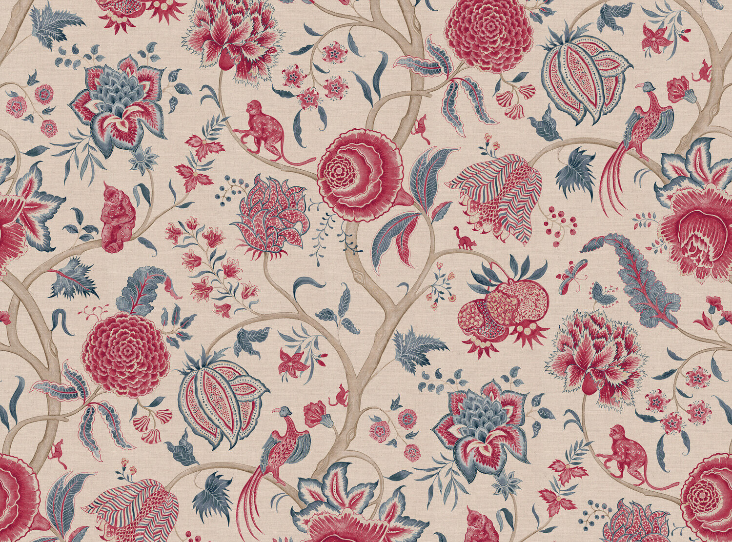 CW: Raspberry and denim | BASE: Mercia Linen