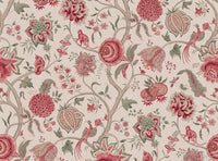 Warm red and grey green