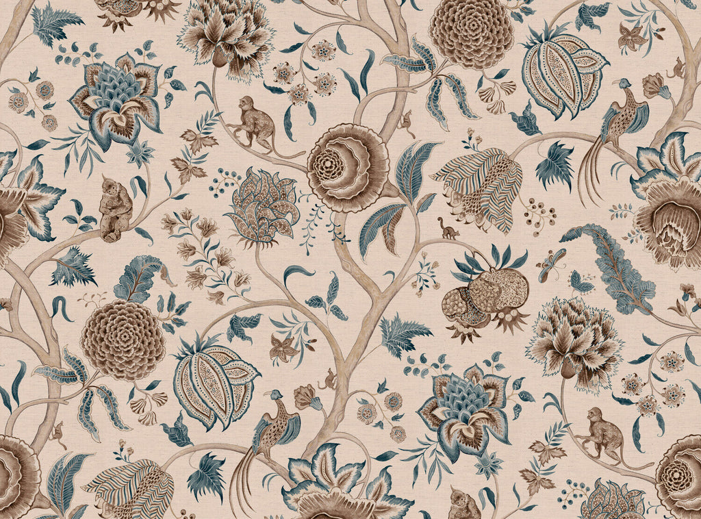 CW: Green blue brown | BASE: Natural Luxury Linen
