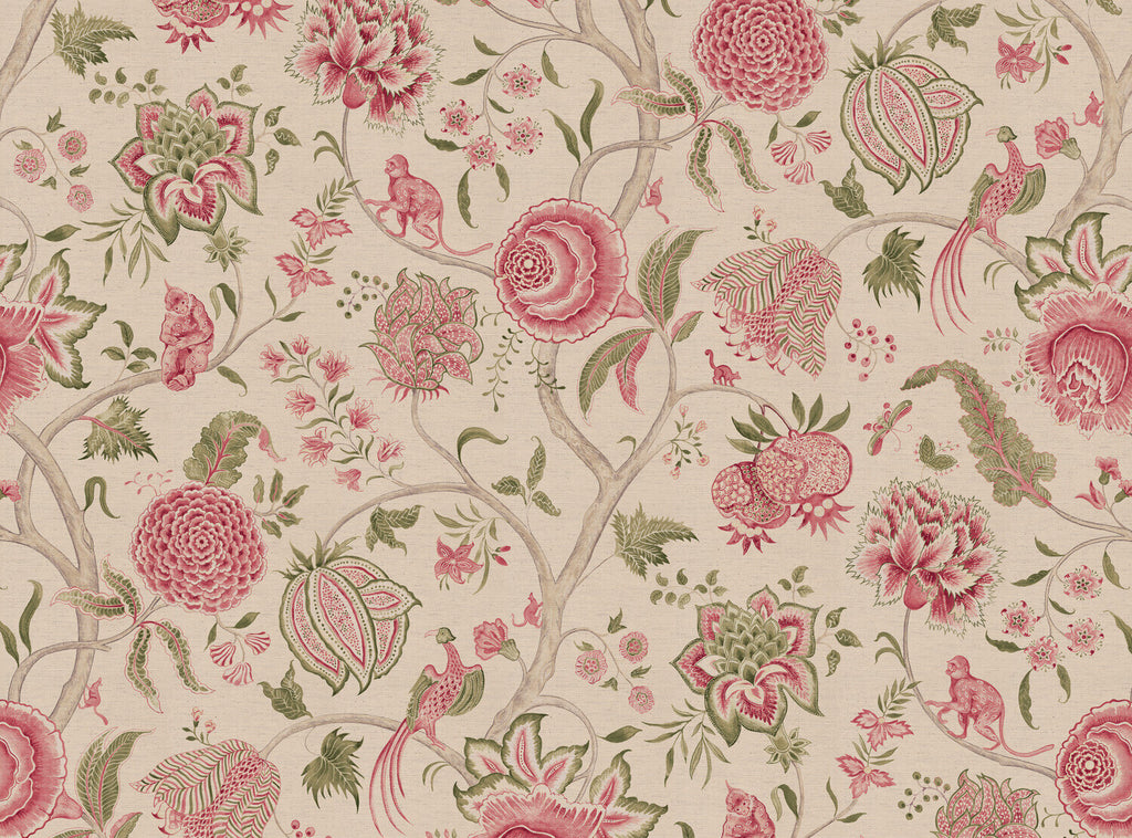 CW: Pink green | BASE: Natural Luxury Linen