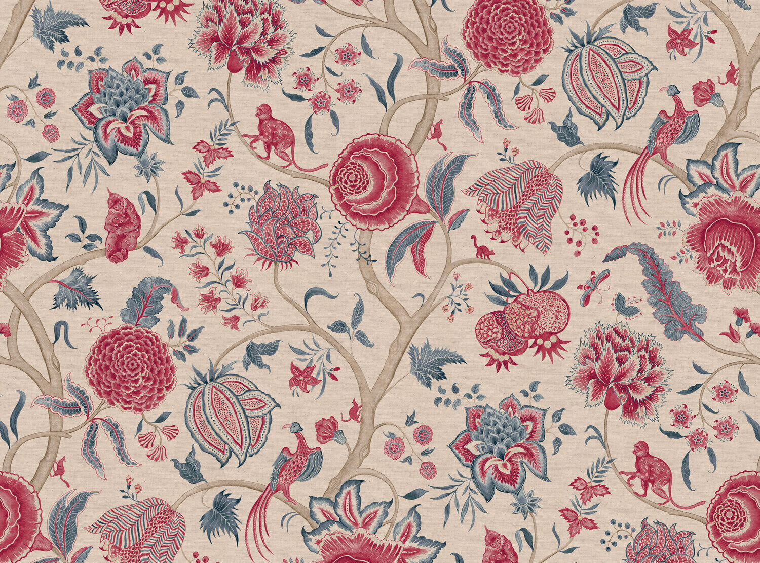 CW: Raspberry and denim | BASE: Natural Luxury Linen