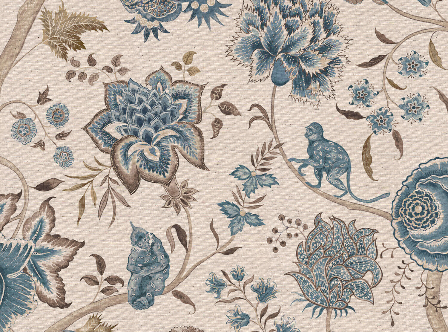 CW: Blue and chocolate | BASE: Natural Luxury Linen