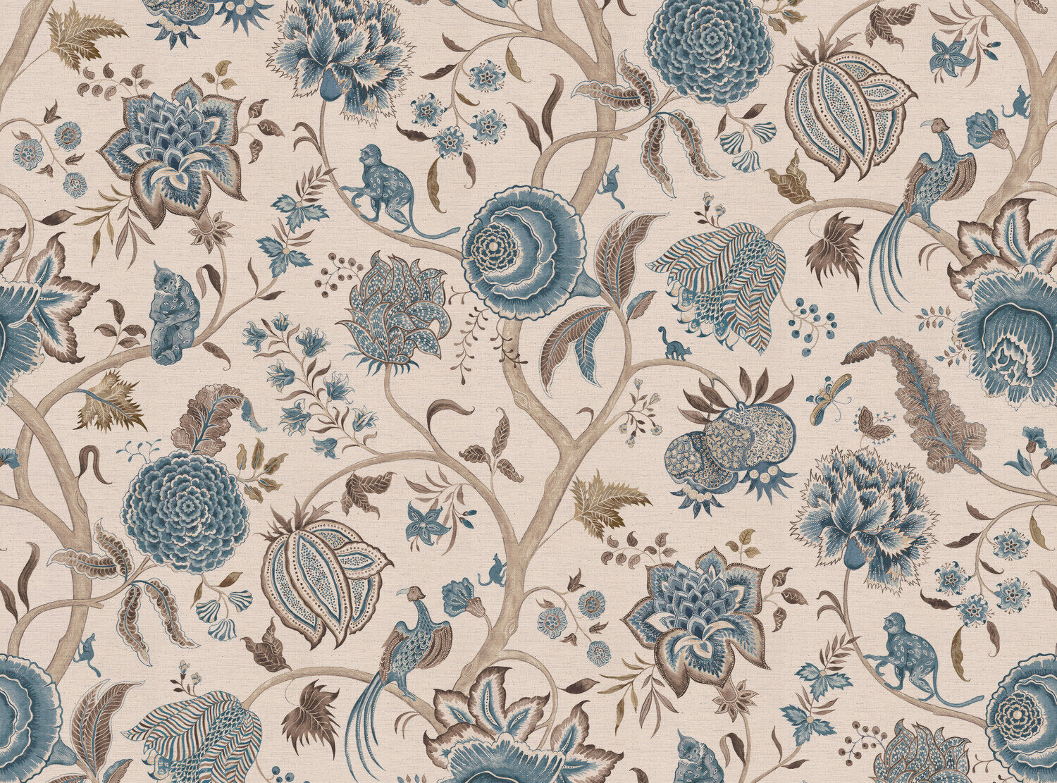 CW: Blue and chocolate | BASE: Natural Luxury Linen