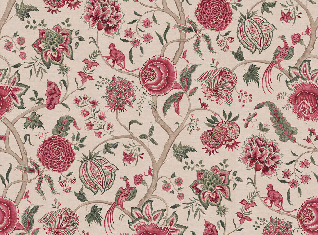 CW: Damson and green | BASE: Natural Luxury Linen