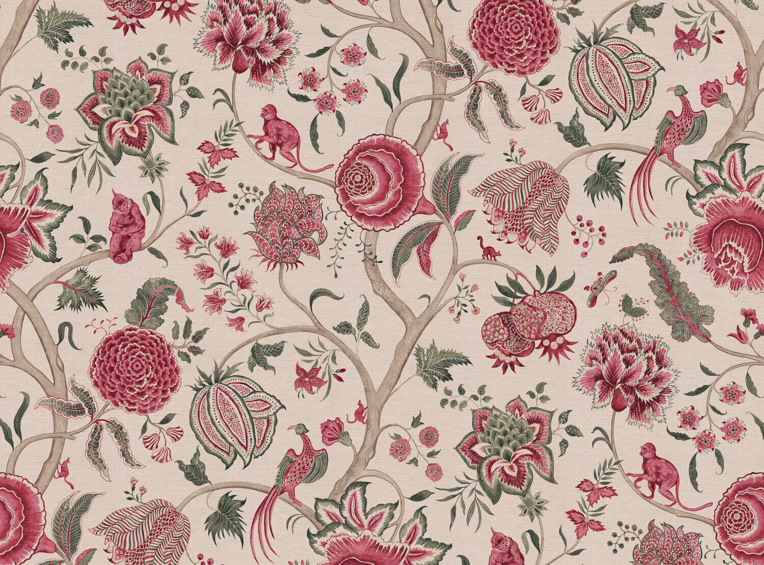 CW: Damson and green | BASE: Natural Luxury Linen