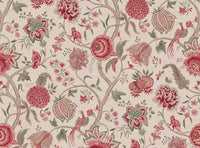 Warm red and grey green