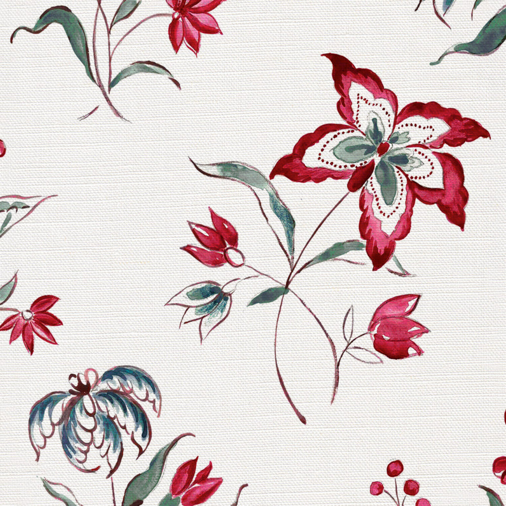 CW: Deep red green and blue | BASE: Luxury Linen | HERO