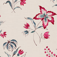 Pinky red and grey blue