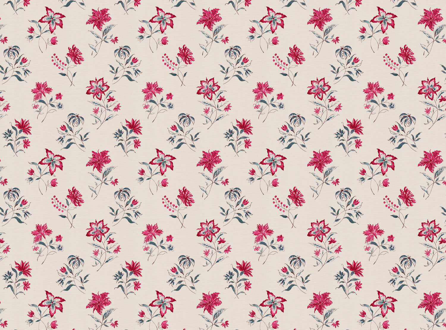 CW: Pinky red and grey blue | BASE: Luxury Linen