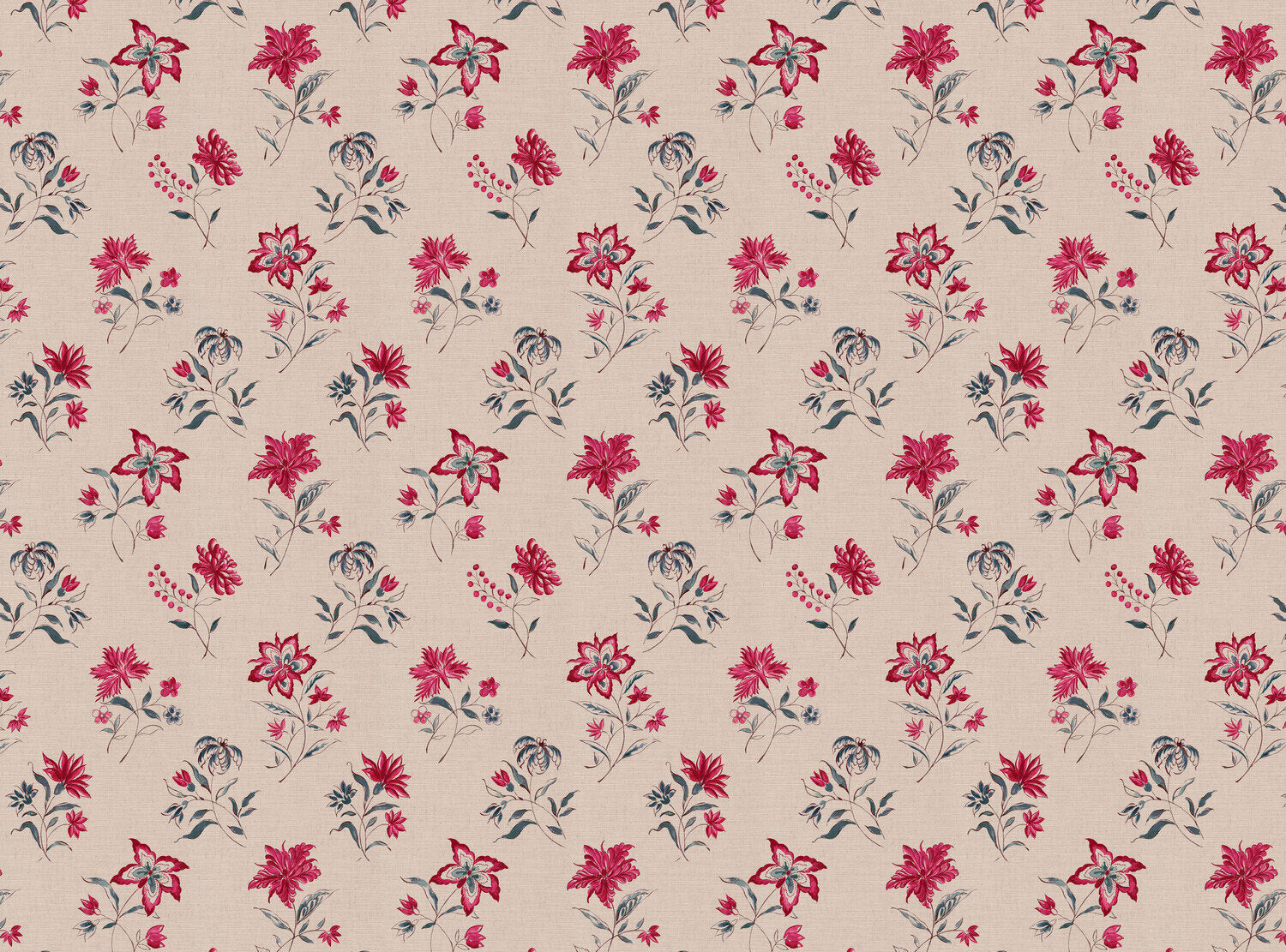 CW: Pinky red and grey blue | BASE: Mercia Linen