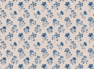 Toile blue