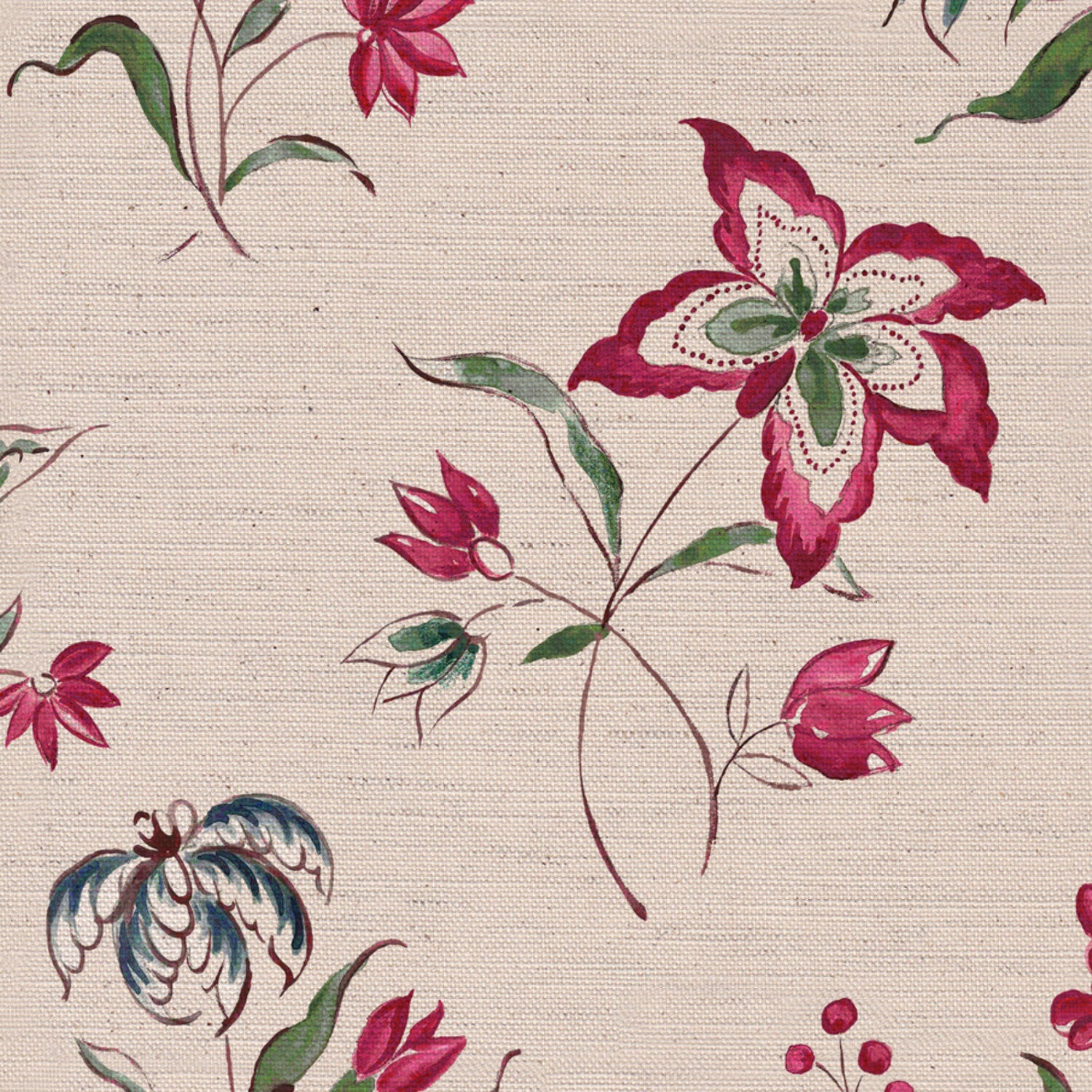 CW: Wine sage and blue | BASE: Natural Luxury Linen | HERO