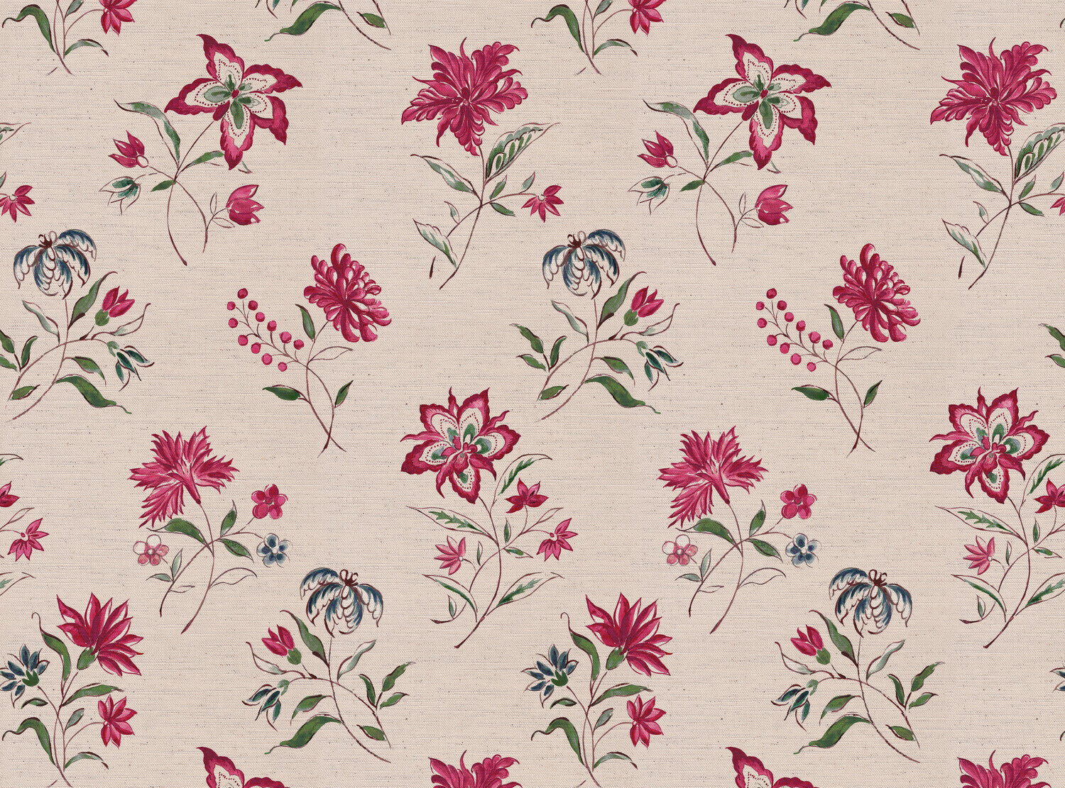 CW: Wine sage and blue | BASE: Natural Luxury Linen