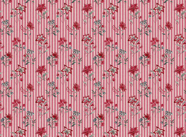 Nancy with red ticking stripe