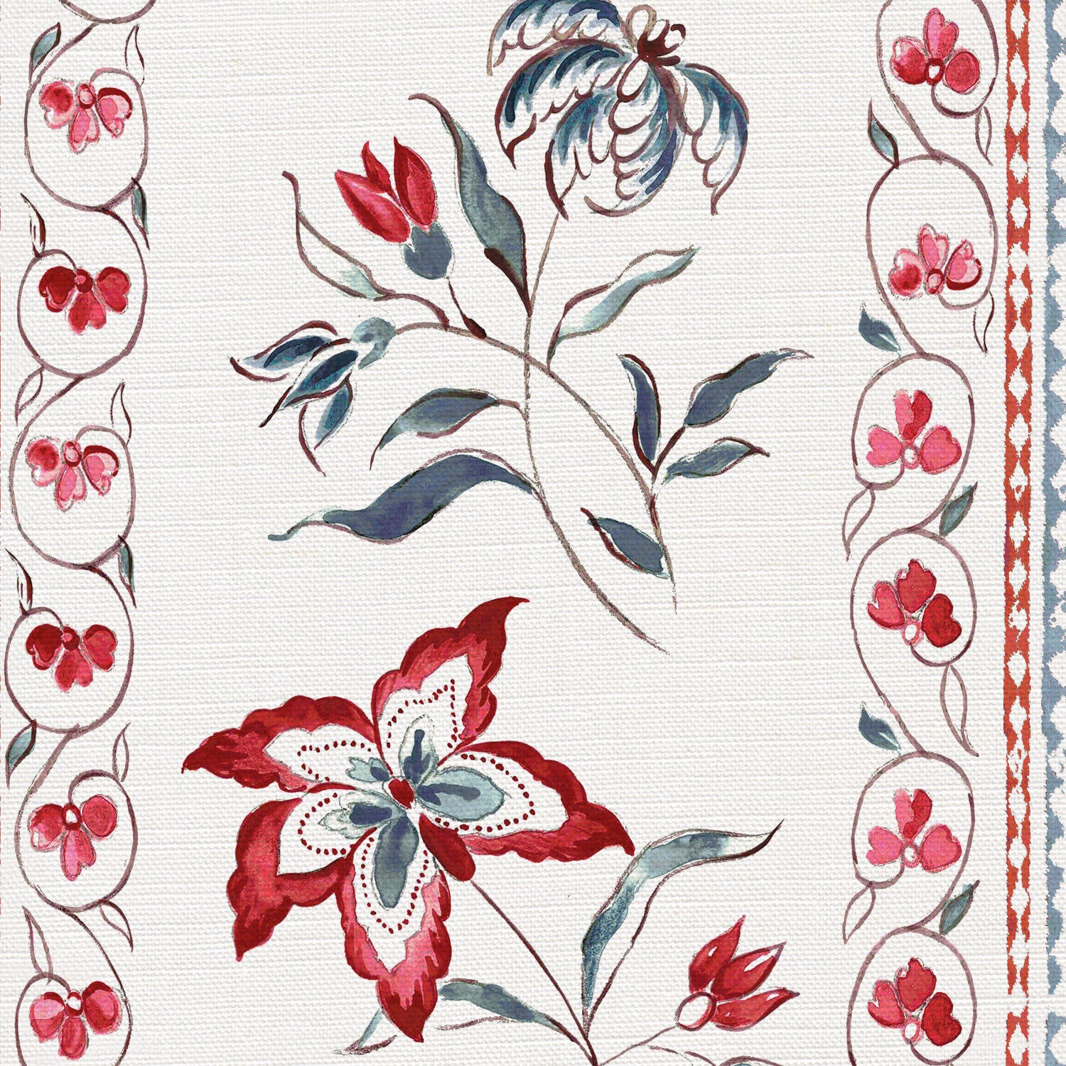 CW: Red and blue | BASE: Luxury Linen | HERO